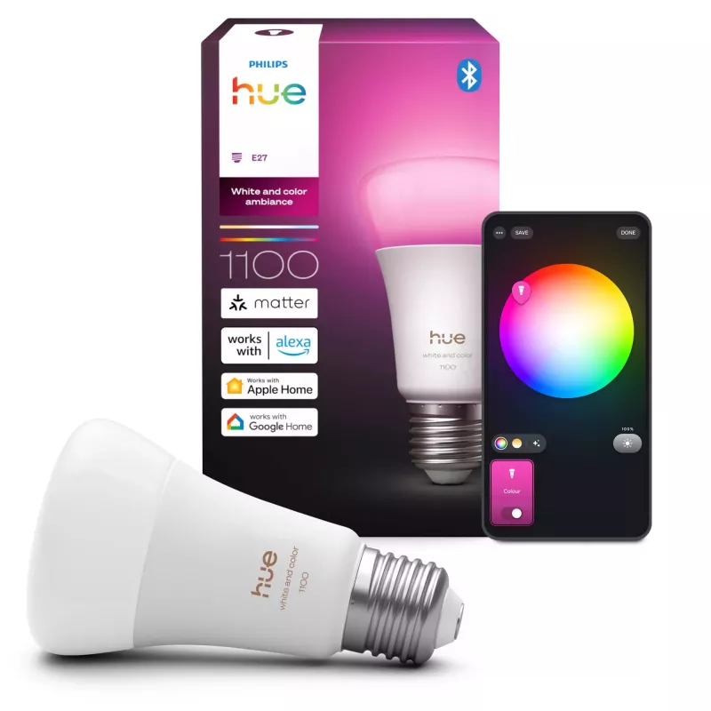Philips Hue White and Colour Ambience A60 – E27 έξυπνος λαμπτήρας – 1100