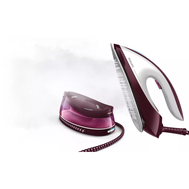 Philips GC7842/40 Σταθμός ατμού 2400 W 1,5 L πλάκα SteamGlide Plus μωβ, λευκό