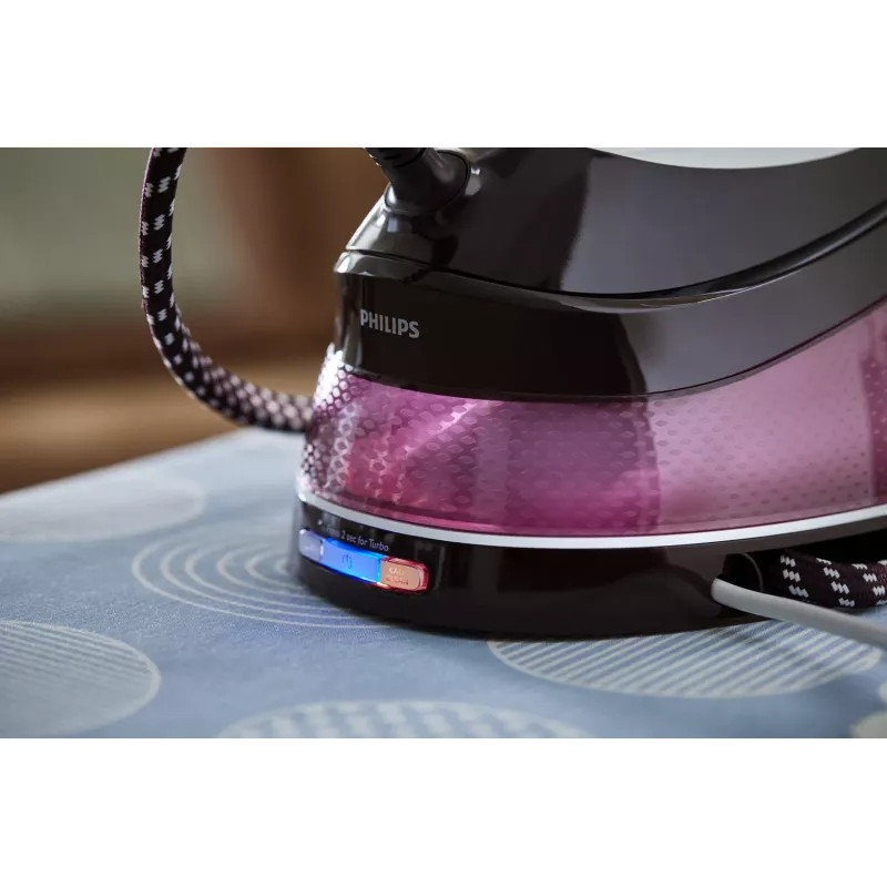 Philips GC7842/40 Σταθμός ατμού 2400 W 1,5 L πλάκα SteamGlide Plus μωβ, λευκό