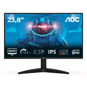 AOC B3 Q24B36X Οθόνη υπολογιστή 60,5 cm (23,8 ίντσες) 2560 x 1440 pixel Quad HD LED μαύρο