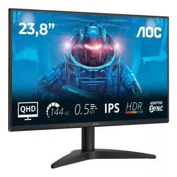 AOC B3 Q24B36X Οθόνη υπολογιστή 60,5 cm (23,8 ίντσες) 2560 x 1440 pixel Quad HD LED μαύρο