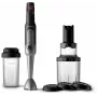 Ραβδομπλέντερ Philips Viva Collection HR2656/90 Μαύρο Βουρτσισμένο ατσάλι