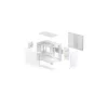 Κουτί PC DeepCool CG330 3F Λευκό — Mid-Tower ATX κουτί, λευκό
