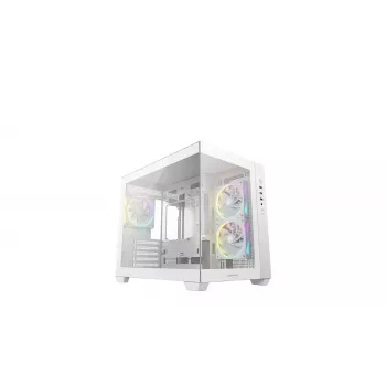 Κουτί PC DeepCool CG330 3F Λευκό — Mid-Tower ATX κουτί, λευκό
