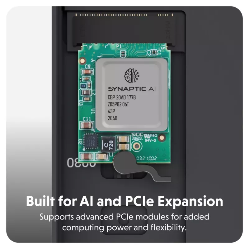 Θήκη SSD Hyper HD2500GL για M.2 PCIe SSD (USB4 Gen4, USB‑C) Μαύρο