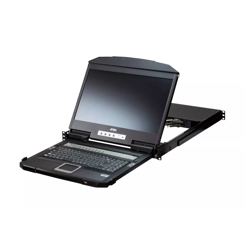 ATEN CL3884NW-ATA-ITG Κονσόλα rack 47 cm (18,5 ίντσες) μαύρο