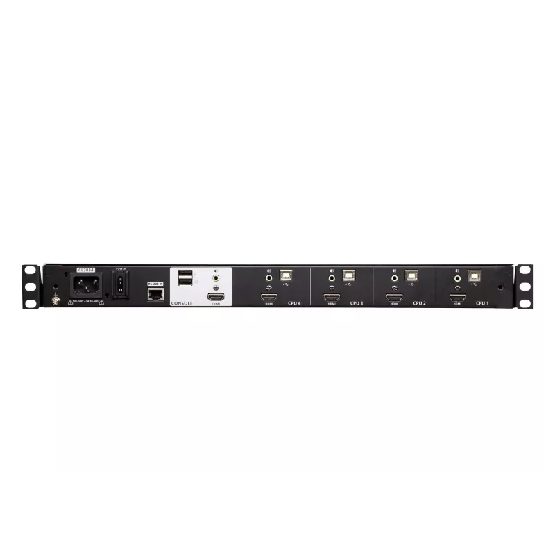 ATEN CL3884NW-ATA-ITG Κονσόλα rack 47 cm (18,5 ίντσες) μαύρο