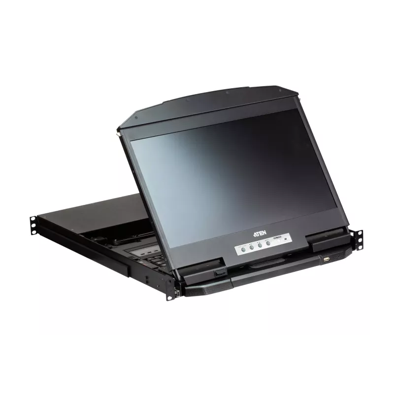 ATEN CL3884NW-ATA-EG Κονσόλα rack 47 cm (18.5 ίντσες) μαύρο
