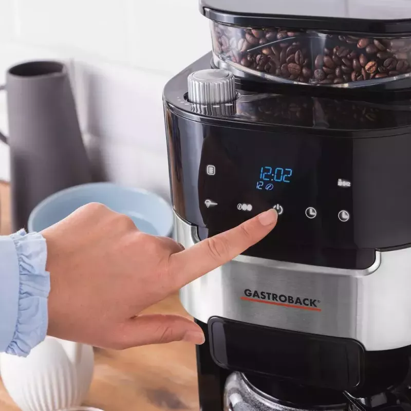 Καφετιέρα φίλτρου Gastroback 1,5 L Grind & Brew Pro