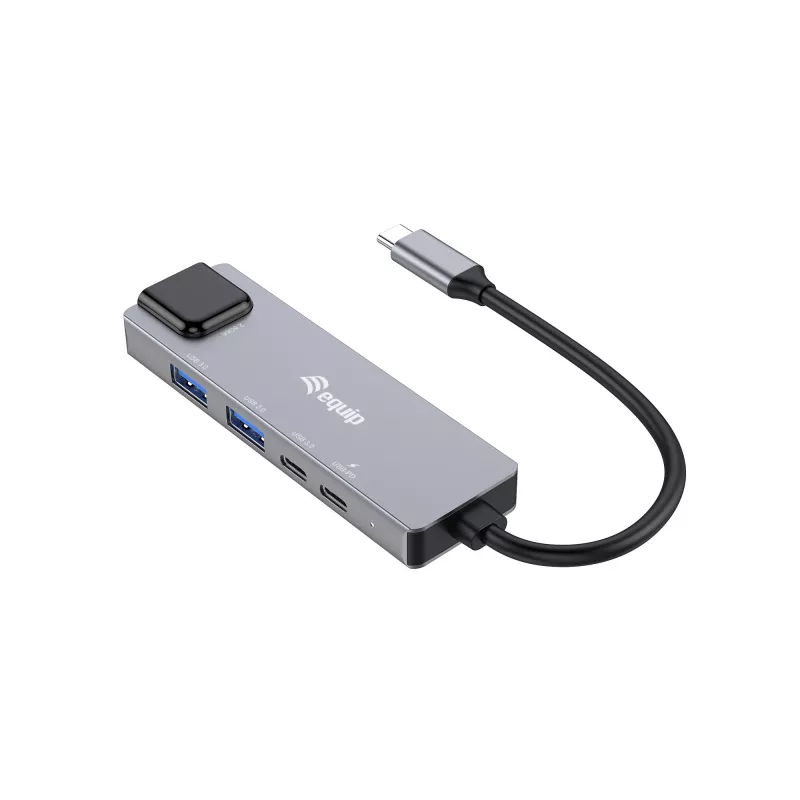 Equip 5-in-1 Πολυπροσαρμογέας, 2,5GbE, USB-A x 2, USB-C x 1, USB-C, 100W USB PD