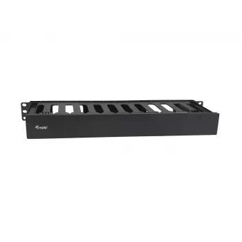 Equip Πάνελ διαχείρισης καλωδίων για rack 19 ιντσών, μαύρο