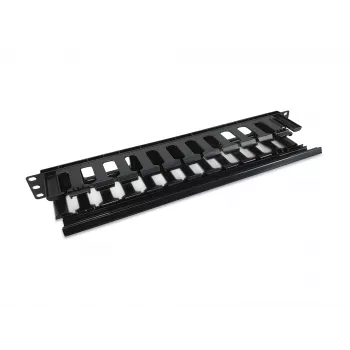 Equip Πάνελ διαχείρισης καλωδίων για rack 19 ιντσών, μαύρο