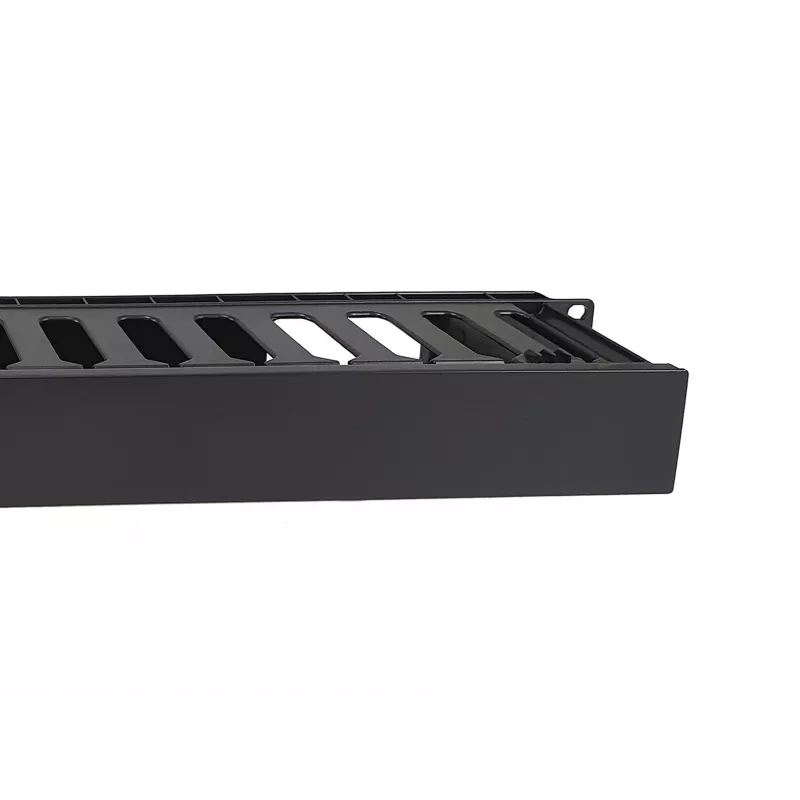 Equip Πάνελ διαχείρισης καλωδίων για rack 19 ιντσών, μαύρο