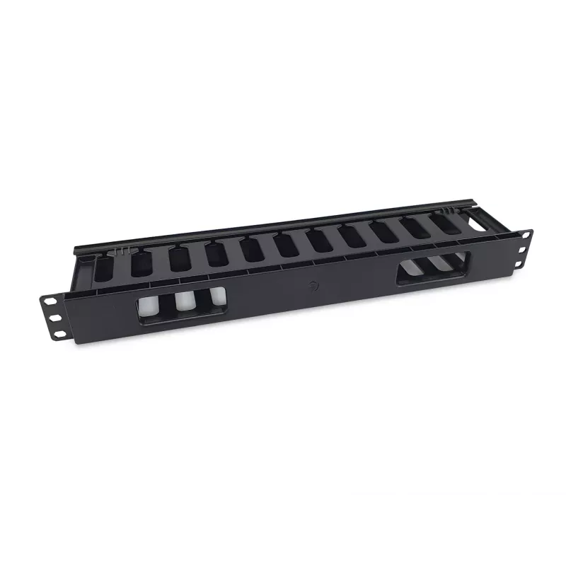 Equip Πάνελ διαχείρισης καλωδίων για rack 19 ιντσών, μαύρο