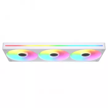 Ανεμιστήρας COUGAR Unity360-FB Single-Frame 360 ARGB PWM Forward, 120 mm, 700–2500 RPM, FDB, λευκός