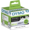 DYMO Authentic LabelWriter Μεγάλες ετικέτες διεύθυνσης | 36 mm x 89 mm | Ρολό με 260 | Μαύρη εκτύπωση σε λευκό | για εκτυπωτές ετικετών LabelWriter