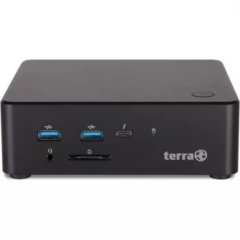 TERRA Micro 7000C GREENLINE Intel® Core™ i7 i7-1355U 16 GB DDR5-SDRAM 500 GB SSD Windows 11 Pro Micro PC Mini PC Μαύρο