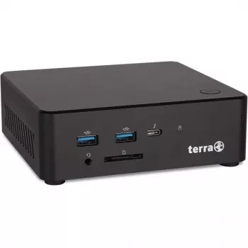 TERRA Micro 7000C GREENLINE Intel® Core™ i7 i7-1355U 16 GB DDR5-SDRAM 500 GB SSD Windows 11 Pro Micro PC Mini PC Μαύρο