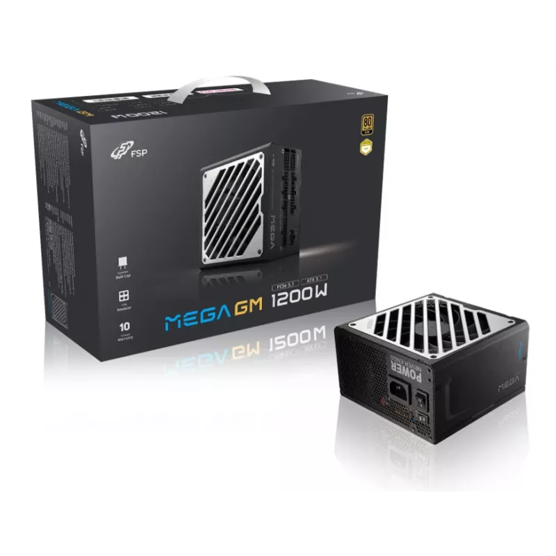 FSP MEGA GM 1200W τροφοδοτικό ATX ATX3.1 μαύρο