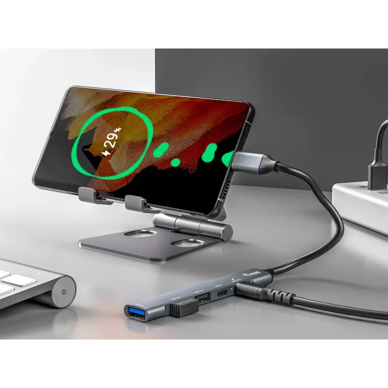 Equip Hub USB 3.0/2.0 5 θυρών με USB-C PD
