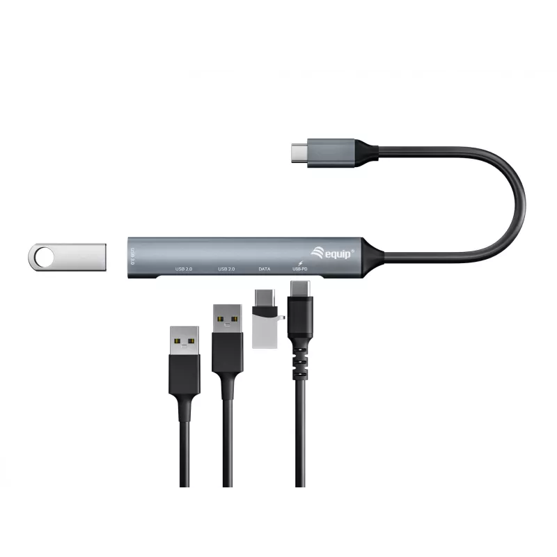 Equip Hub USB 3.0/2.0 5 θυρών με USB-C PD