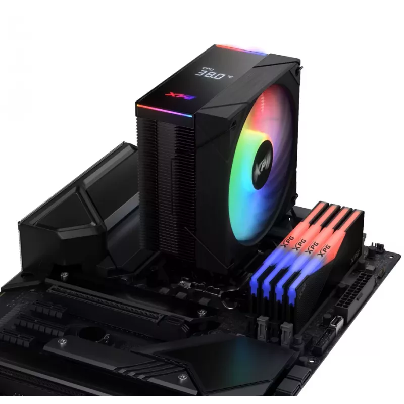 XPG MAESTRO PLUS 42SA CPU-ψύκτρα αέρα, ψύκτρα αέρα, 12 cm, μαύρο
