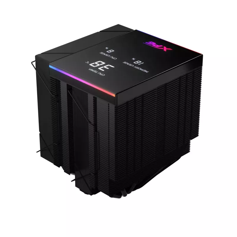 XPG MAESTRO PLUS 62DA CPU-ψύκτρα αέρα, ψύκτρα αέρα, 12 cm, μαύρο