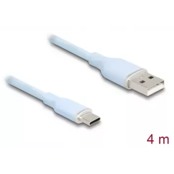 DeLOCK καλώδιο USB USB 2.0 4 m USB A USB C μπλε 81224