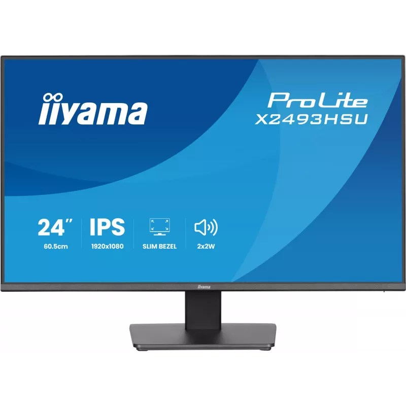 Οθόνη IIYAMA X2493HSU-B1 24 ιντσών (60,5 cm) IPS 16:10 HDMI DisplayPort 2×USB