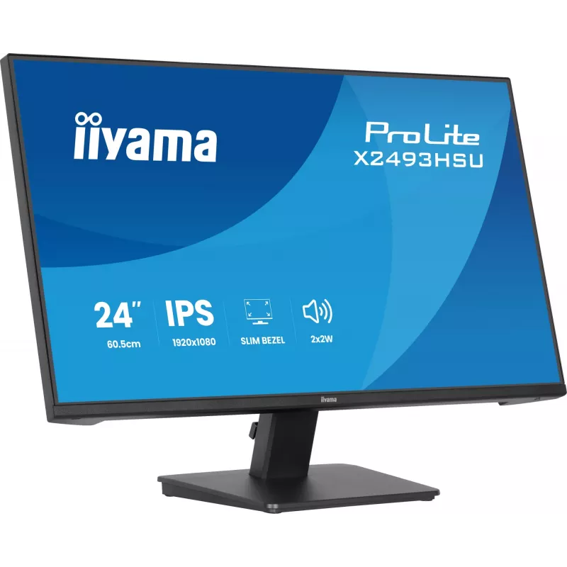 Οθόνη IIYAMA X2493HSU-B1 24 ιντσών (60,5 cm) IPS 16:10 HDMI DisplayPort 2×USB