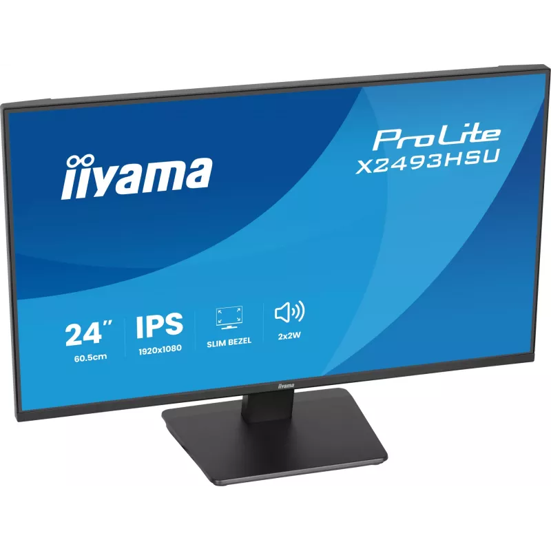 Οθόνη IIYAMA X2493HSU-B1 24 ιντσών (60,5 cm) IPS 16:10 HDMI DisplayPort 2×USB