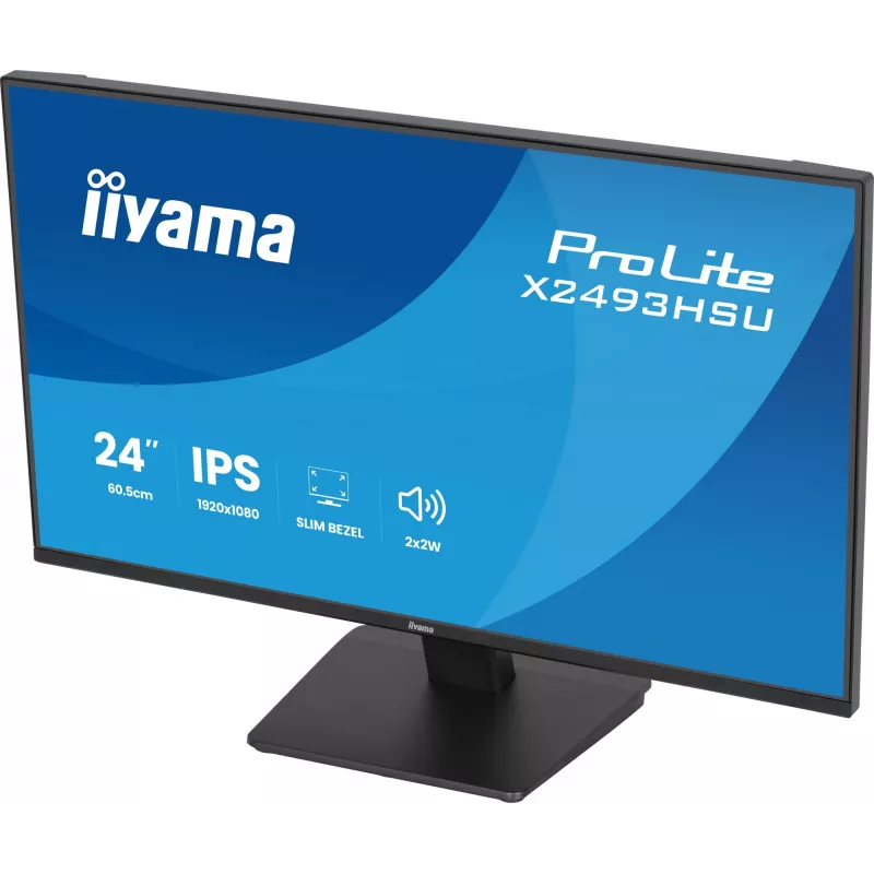 Οθόνη IIYAMA X2493HSU-B1 24 ιντσών (60,5 cm) IPS 16:10 HDMI DisplayPort 2×USB