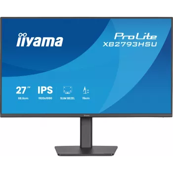 iiyama ProLite XB2793HSU-B1 Οθόνη υπολογιστή 68,6 cm (27 ιντσών) 1920 x 1080 pixel Full HD LED μαύρο