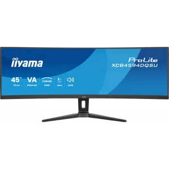 Οθόνη υπολογιστή IIYAMA XCB4594DQSU-B1 44 ιντσών (111.8 cm) Curved Dual QHD 5120×1440 VA LED, 2 ms, USB-C, USB 3.2, VESA, ηχεία