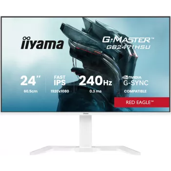 Οθόνη IIYAMA G-Master GB2471HSU-W1 23,8 ιντσών (60,5 cm) Full HD HDMI/DP/USB λευκό