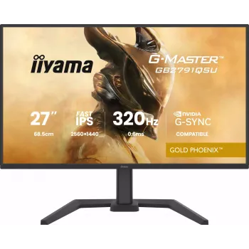 Οθόνη gaming IIYAMA GB2791QSU-B1 68,6 cm (27 ιντσών) QHD με HDMI, DisplayPort και USB, μαύρο