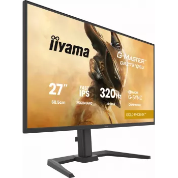 Οθόνη gaming IIYAMA GB2791QSU-B1 68,6 cm (27 ιντσών) QHD με HDMI, DisplayPort και USB, μαύρο