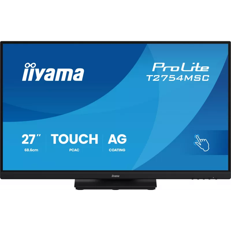 Οθόνη IIYAMA ProLite T2754MSC-B2AG 27 ιντσών (68,6 cm) Full HD LED HDMI/VGA/USB, μαύρο