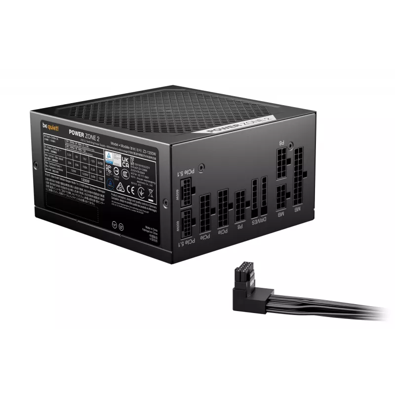 be quiet POWER ZONE 2 | 1200 W τροφοδοτικό 20+4-Pin-ATX ATX μαύρο