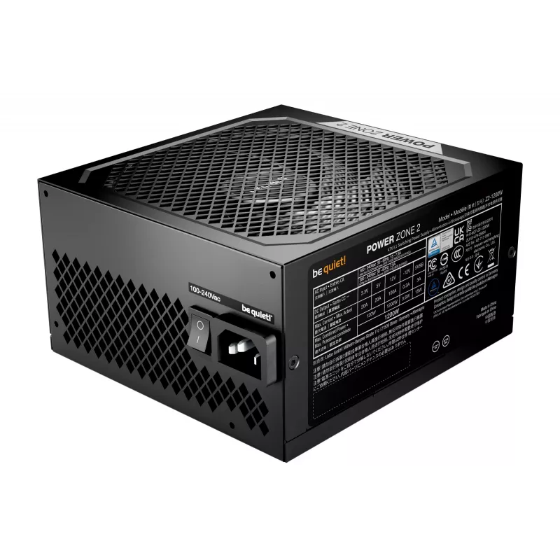 be quiet POWER ZONE 2 | 1200 W τροφοδοτικό 20+4-Pin-ATX ATX μαύρο