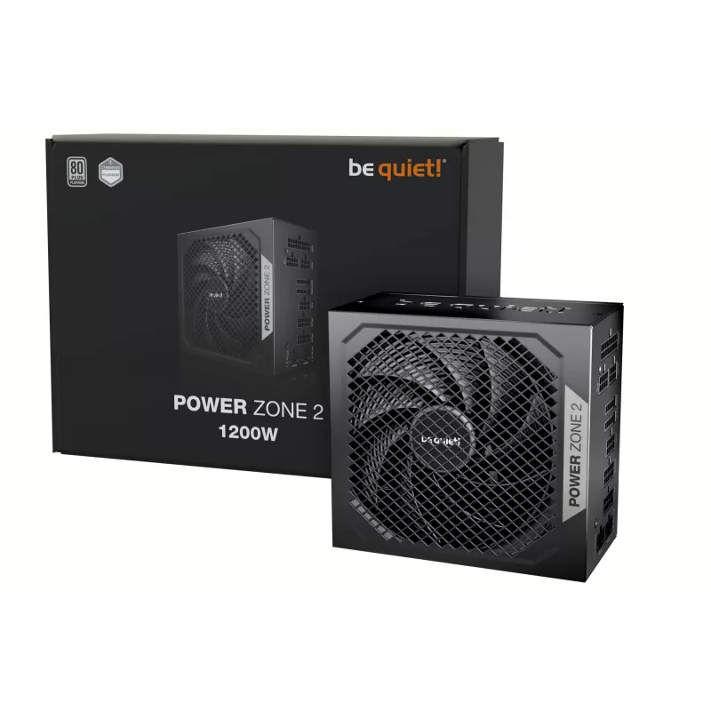 be quiet POWER ZONE 2 | 1200 W τροφοδοτικό 20+4-Pin-ATX ATX μαύρο