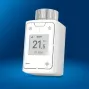 FRITZ Smart Thermo 302 θερμοστάτης (εσωτερικός), λευκό, χειρισμός με κουμπιά, μπαταρία AA, 51×51×90 mm