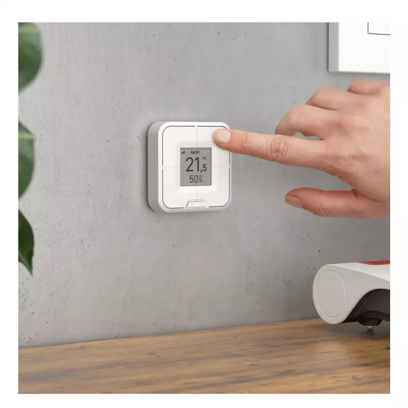 Ασύρματος, επιτοίχιος έξυπνος controller FRITZ Smart Control 440 — λευκό, 69×69×18 mm