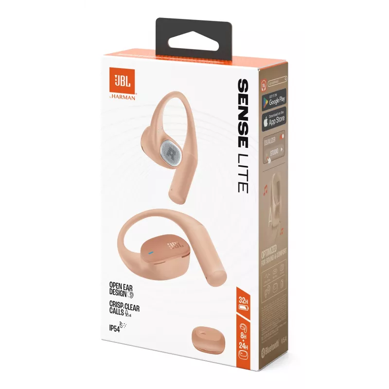 JBL Sense Lite ακουστικά ασύρματα ear-hook κλήσεις/μουσική Bluetooth μπεζ
