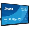 Διαδραστική επίπεδη οθόνη IIYAMA TE8613A-B2AG 85,6 inch (2,17 m) 4K UHD, 500 cd/m², Wi‑Fi, Android, 24/7