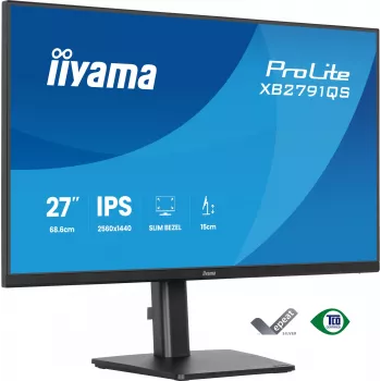 iiyama ProLite XB2791QS-B1 οθόνη υπολογιστή 68,6 cm (27 inch) 2560 x 1440 Pixel Quad HD LED μαύρο