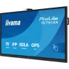 Διαδραστική επίπεδη οθόνη IIYAMA TE7513A-B2AG 75 inch 4K UHD Touchscreen, 500 cd/m², Wi‑Fi, Android, 24/7