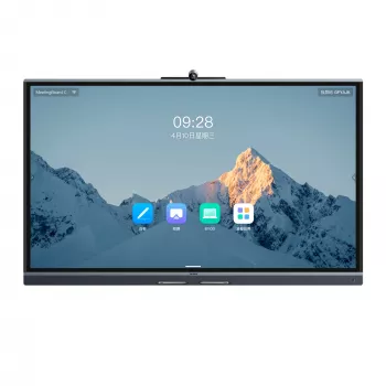 Διαδραστική οθόνη Yealink MB65C-EDLA 65 inch 4K IPS, 8 GB RAM, 64 MB αποθηκευτικός χώρος, ηχείο 30 W, κάμερα 50 MP, οπτικό πεδίο 98,2°, VESA 600x400, μαύρο