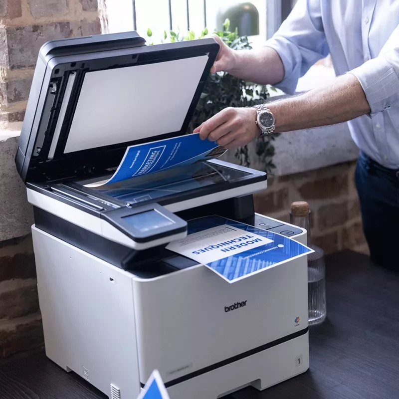 Πολυλειτουργικός εκτυπωτής λέιζερ Brother DCP-L8630CDW — A4, έγχρωμος, 2400×600 DPI, 31 ppm, Wi-Fi, Duplex