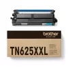 Δοχείο τόνερ Brother TN-625XXLC κυανό γνήσιο, 6500 σελίδες, 1 τεμ.